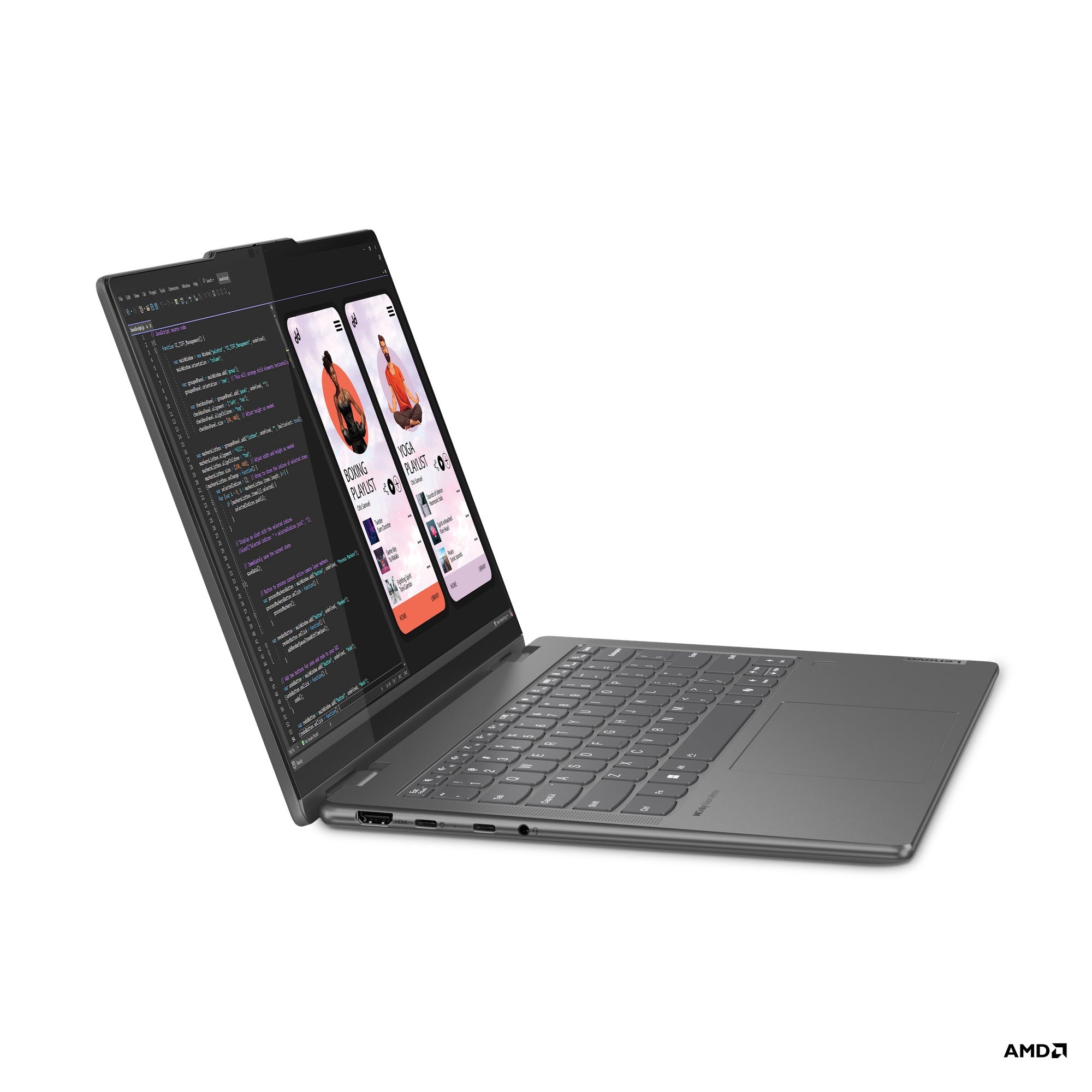 Laptop Lenovo Yoga 7 2in1 14AHP9, AMD Ryzen 5 8640HS, 16 GB/1 TB, 14 ", AMD Radeon 760M