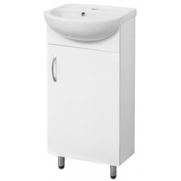 Sanservis Solo 40 Bathroom Cabinet with Sink, White