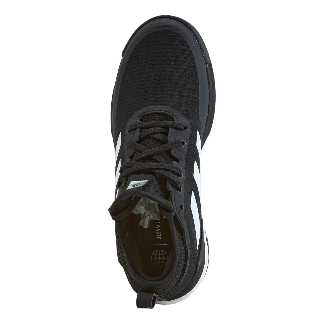 CrazyFlight Mid Volleyball Shoes Core Black / Cloud White / Core Black