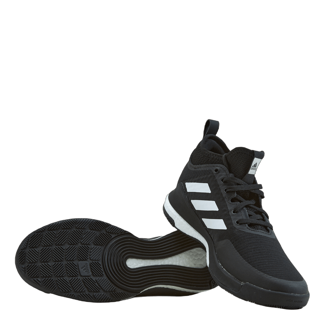 CrazyFlight Mid Volleyball Shoes Core Black / Cloud White / Core Black