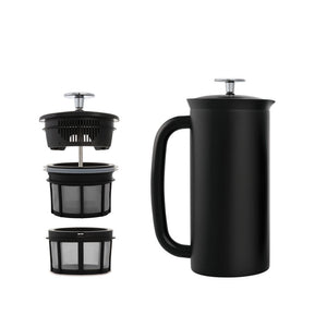 Espro P7 1018C2-17BK French press coffee Black steel