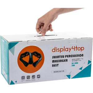 Display4top Massager with Heat Function, Electric 3D Rotation