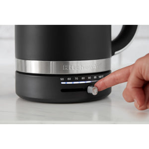 KitchenAid Variable Temperature Kettle 1.7L, Matte Black