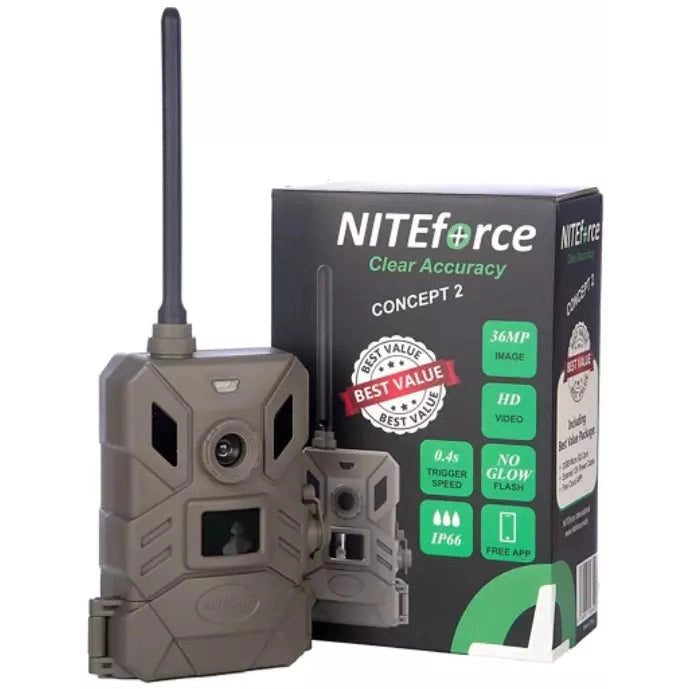 NITEforce Concept 2 4G LTE 36MP Trail Camera