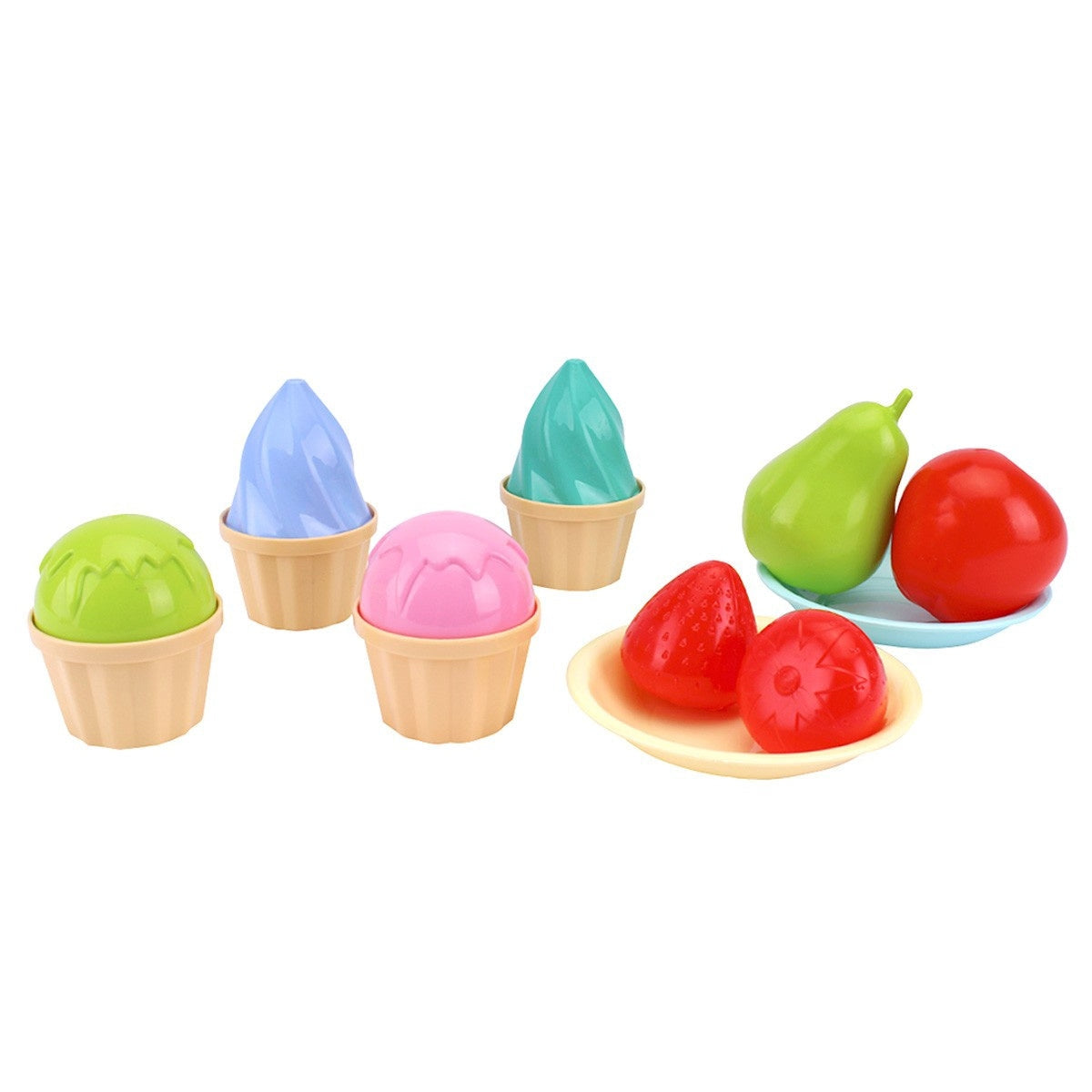 Toy Kitchen Utensil Technok Kitchenware Playset, Various Colors