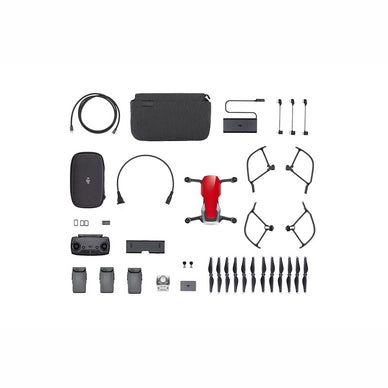 Drone DJI Mavic Air Fly More Combo, Flame Red