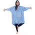 The Comfy Original Jr Wearable Blanket Hoodie, Serenity Blue