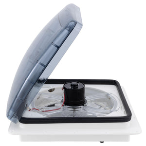 Camper Roof Hatch with Ventilator, 3 Positions, 12V, Electric