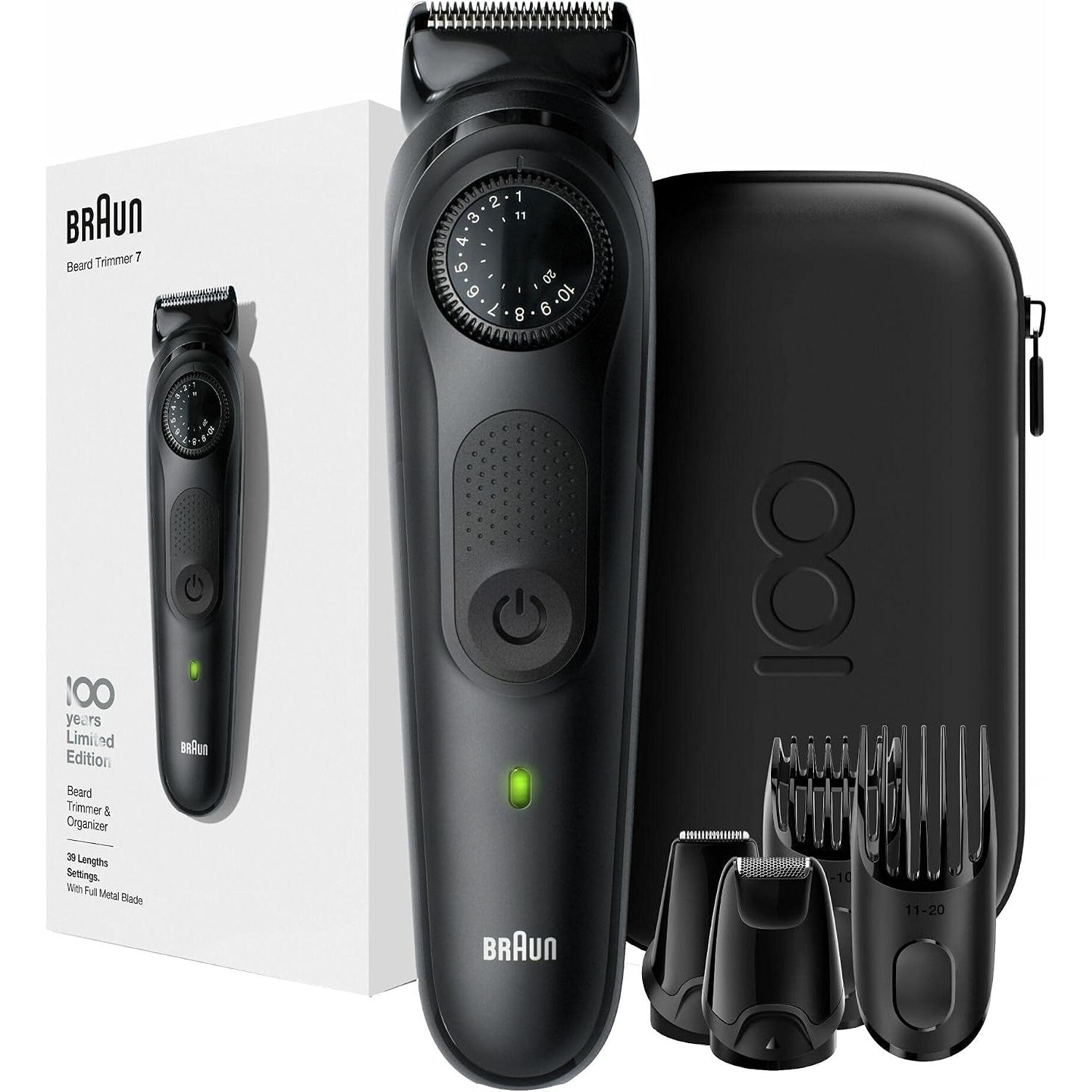 Braun MBBT7, 100 Years Design Edition, Beard Trimmer