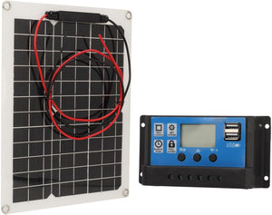 300W Solar Panel Kit DC 12V 24V 50A High Efficiency Solar Charger with Controller