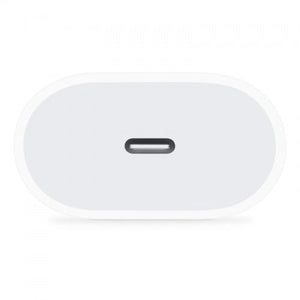 Phone charger Apple MHJE3ZM/A 20W, USB Type C/AC, white, 20 W