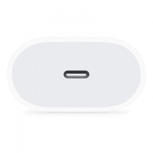 Phone charger Apple MHJE3ZM/A 20W, USB Type C/AC, white, 20 W
