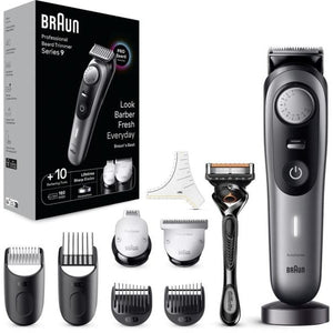 Braun BT9420 Beard Trimmer, Black/Grey