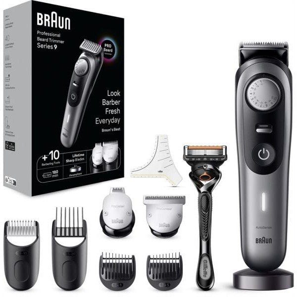 Braun BT9420 Beard Trimmer, Black/Grey
