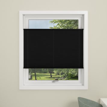 Pleated Blind Debel Flex 100x130 cm, Black