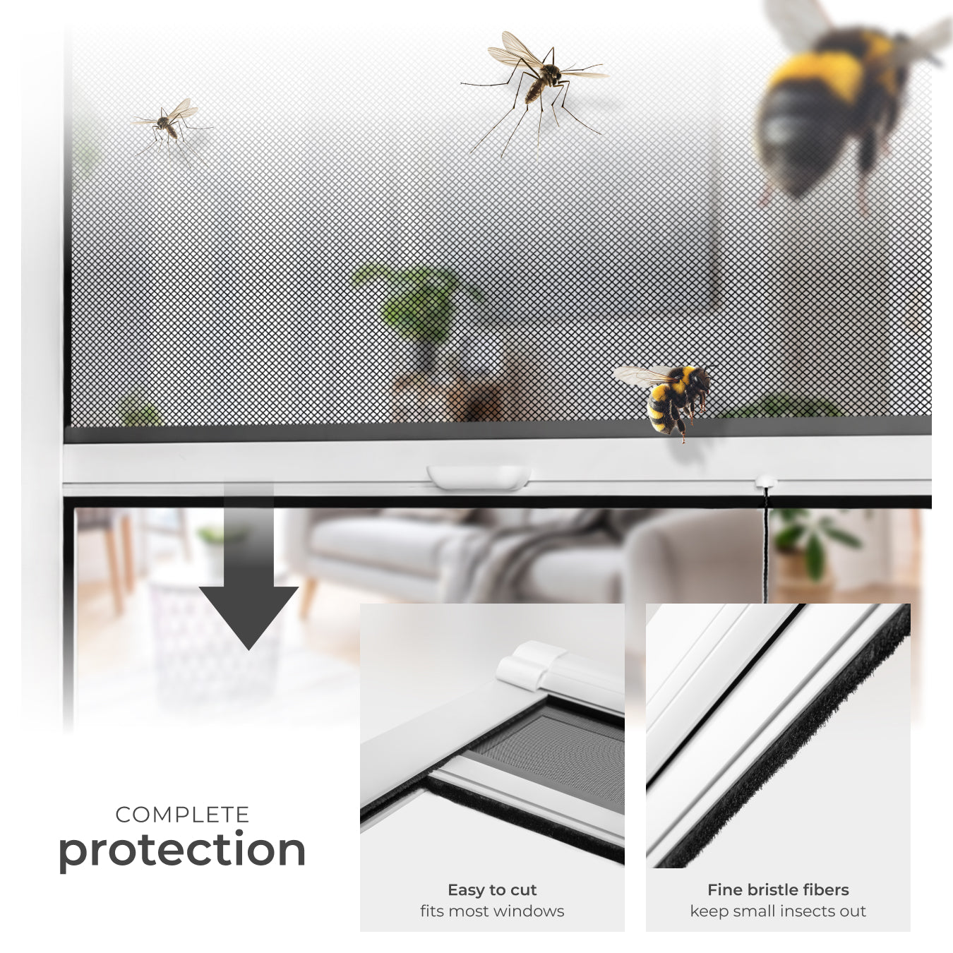 Fly Screen Roller Blind
