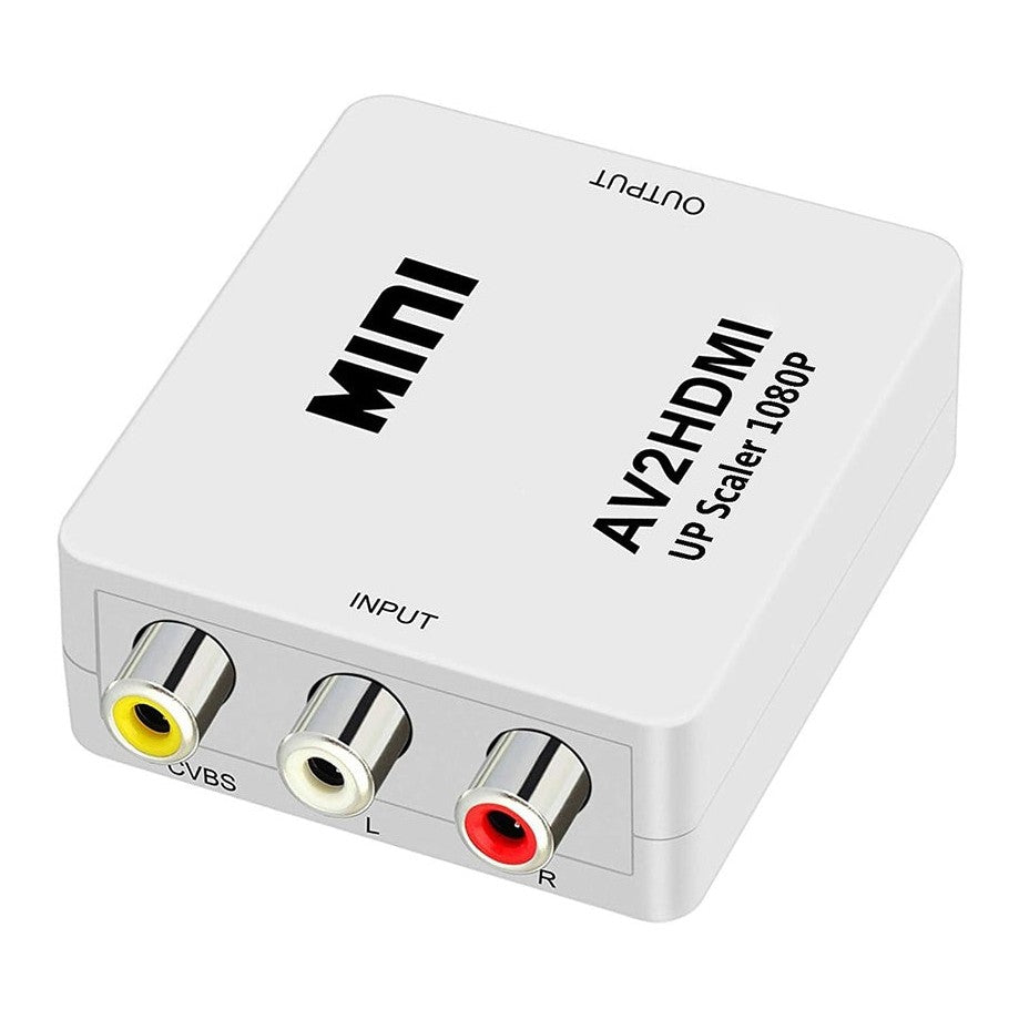 Nordmagasinet RCA To HDMI Converter Adapter, White