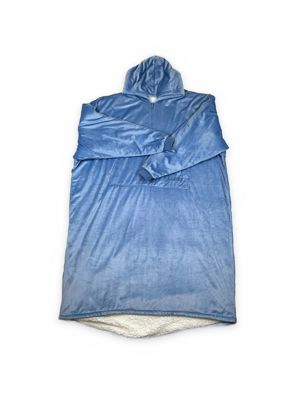 The Comfy Original Long Wearable Blanket, Serenity Blue