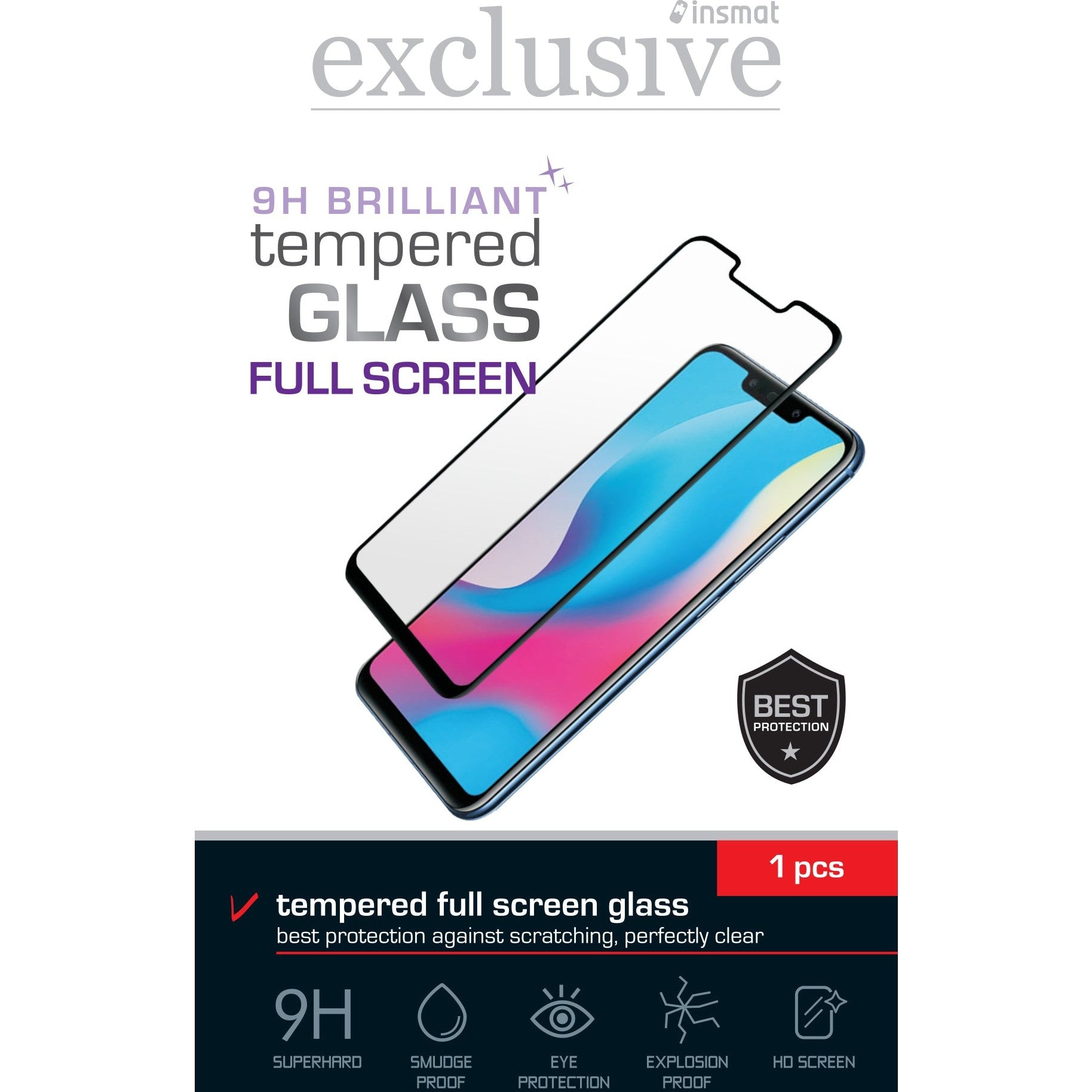 Insmat Brilliant Tempered Screen Protector for Samsung Galaxy S24