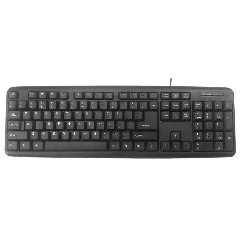 Keyboard Gembird KB-U-103, EN, black