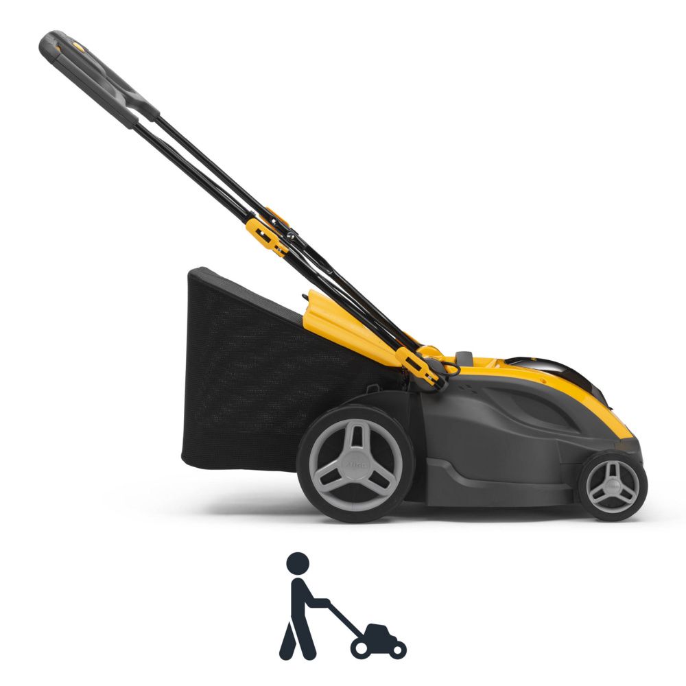 Stiga Battery Powered Lawn Mower, Yellow
