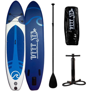 Deep Sea XXL 330 cm Inflatable Stand Up Paddle Board Set Blue/White