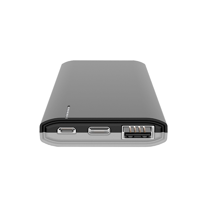 Celly Dual 5000mAh Power Bank, Black