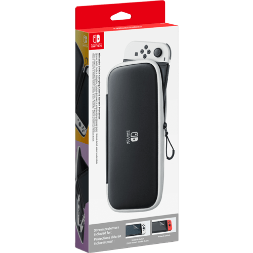 Nintendo Switch OLED Carrying Case & Screen Protector
