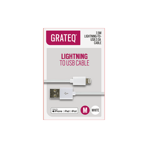 Grateq Lightning to USB-A Cable 1.5M