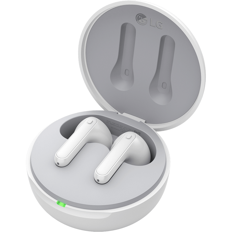 LG TONE-FP3W Wireless Earbuds, White