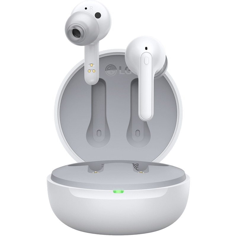 LG TONE-FP3W Wireless Earbuds, White