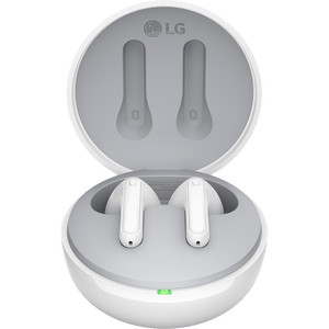 LG TONE-FP3W Wireless Earbuds, White