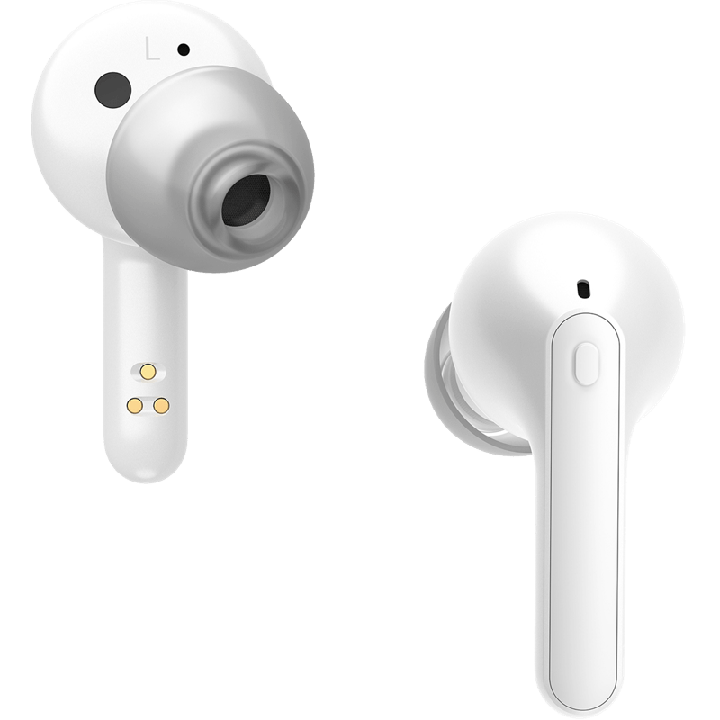 LG TONE-FP3W Wireless Earbuds, White