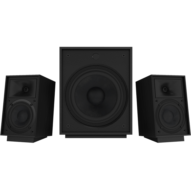 Klipsch ProMedia 2.1 Speaker System, Black