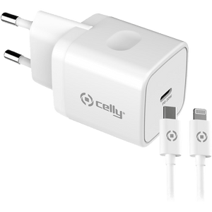 Celly USB-C 20 W Charger and Cable