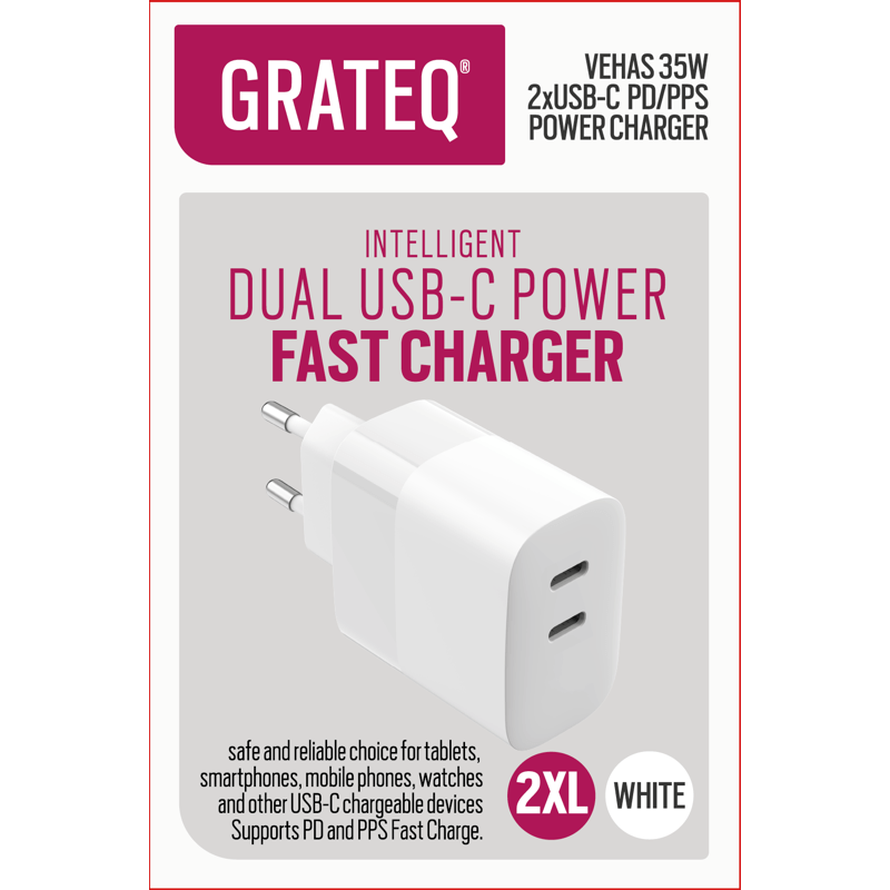 Grateq Vehas 35W USB-C Charger