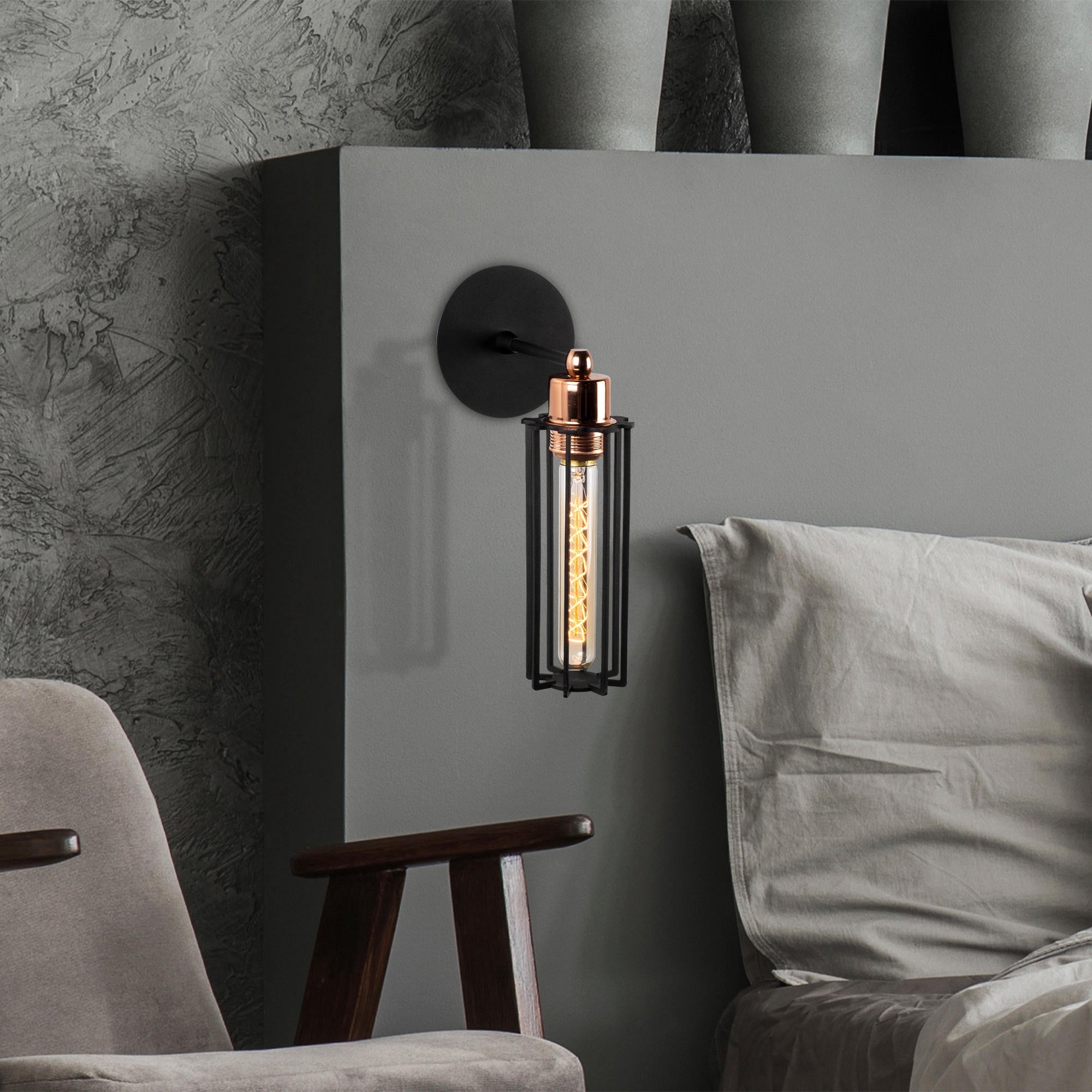 Luminaire wall Opviq Likya N-1022, 40 W, E27