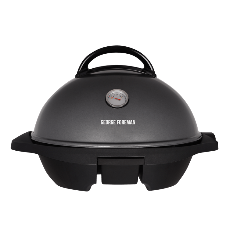 George Foreman Indoor/Outdoor Electric Grill, Black