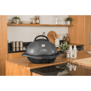 George Foreman Indoor/Outdoor Electric Grill, Black