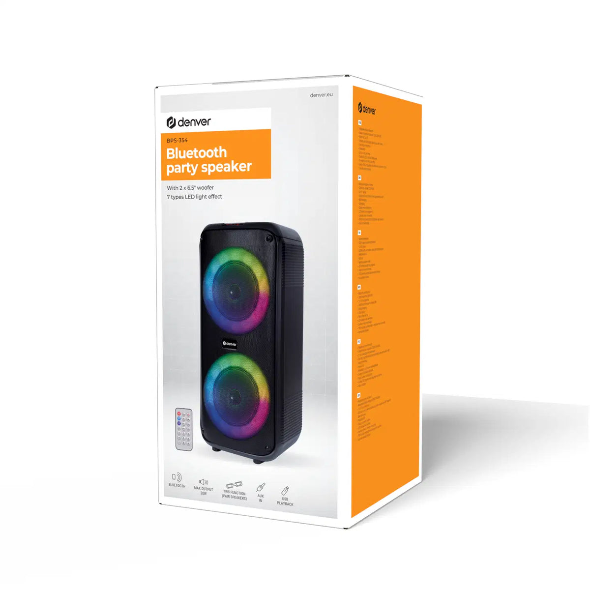 Denver BPS-354 Bluetooth Speaker