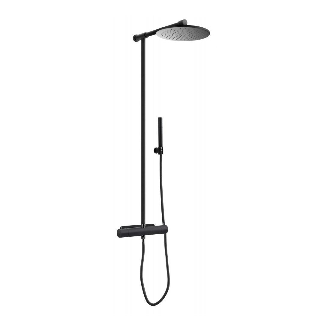 Tapwell TVM300 Shower Set, 160 cc, Matte Black