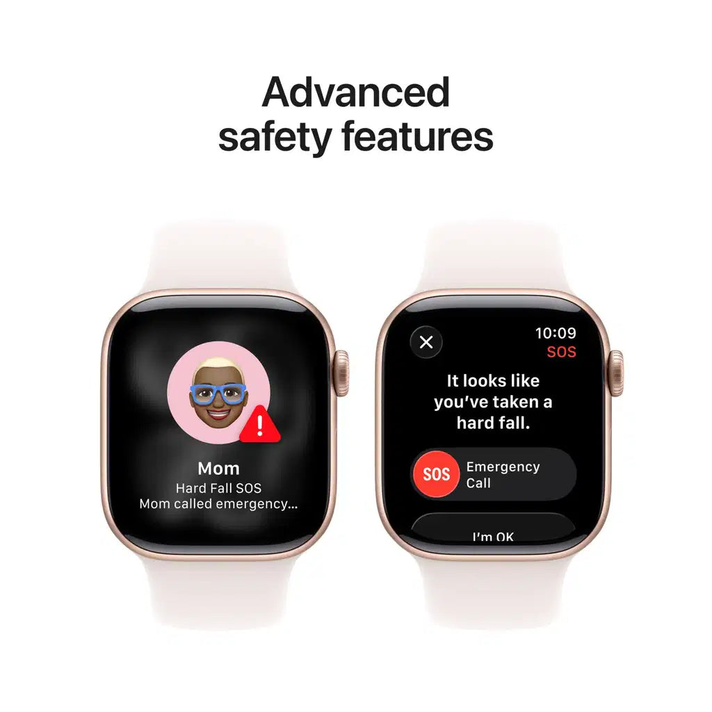 Apple Watch Series 11 GPS 46mm Rose Gold Alum Case with Sport Band - M/L