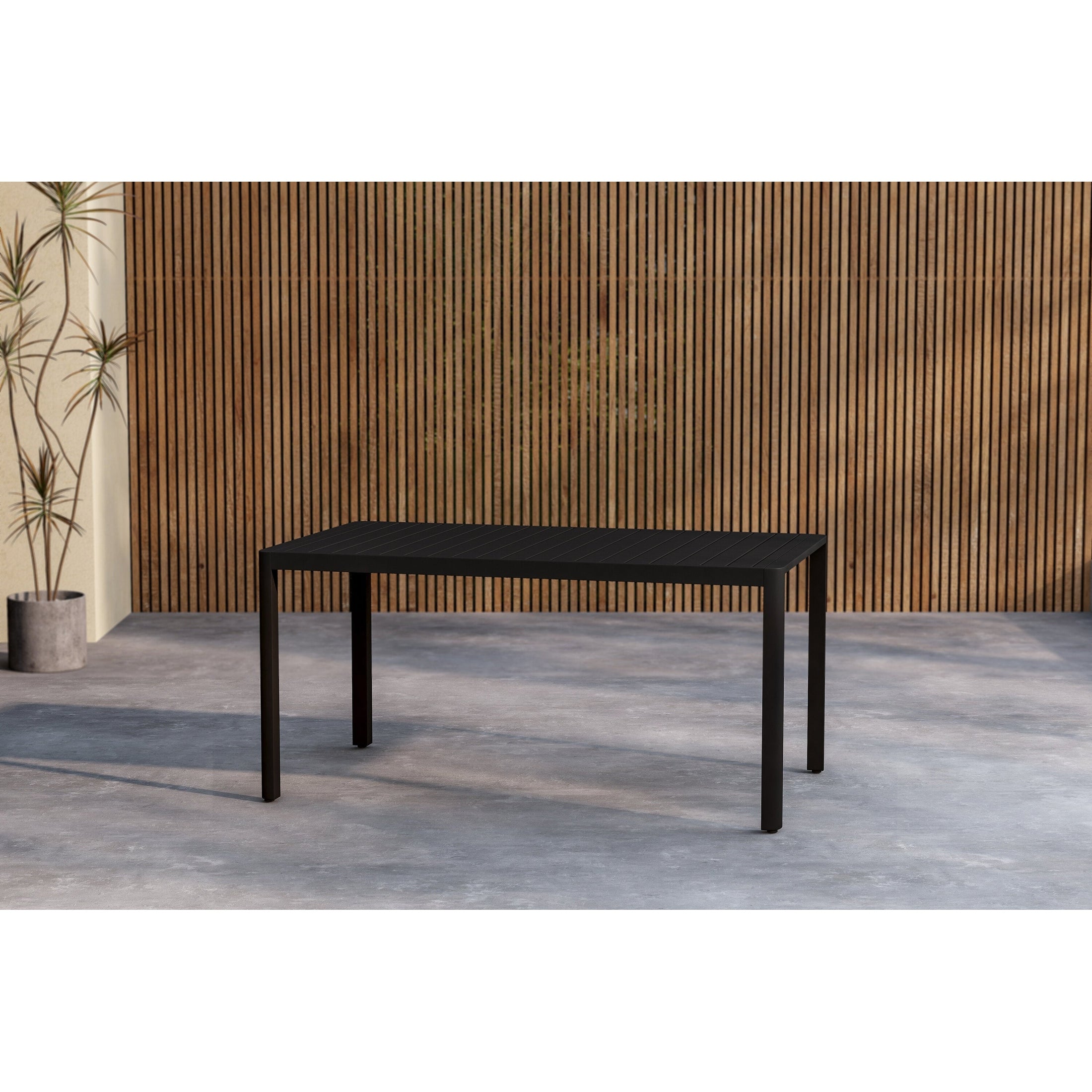 Giardini Dining Table, 150x85x72 cm, Black