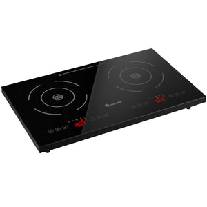 Induction Hob - double, 3500W, portable, touch display, 10 power and temperature levels