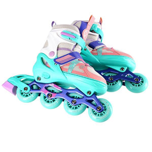 Roller skates Nils Extreme NJ1828A M, white/mint, 35-38
