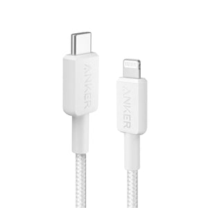 Anker 322 USB-C to Lightning Cable, 1.8 m, White