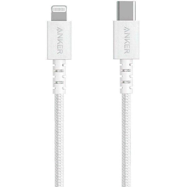 Anker PowerLine+ USB-C Cable with Lightning Connector 6ft White