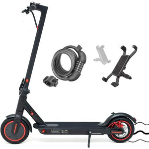 T4 Pro, Foldable Electric Scooter, Black
