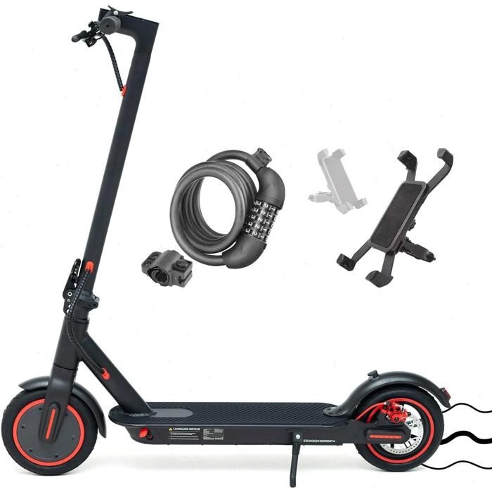 T4 Pro, Foldable Electric Scooter, Black