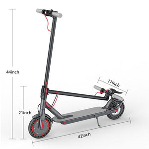 Aovopro Tuya 8.5" Foldable Electric Scooter, Black